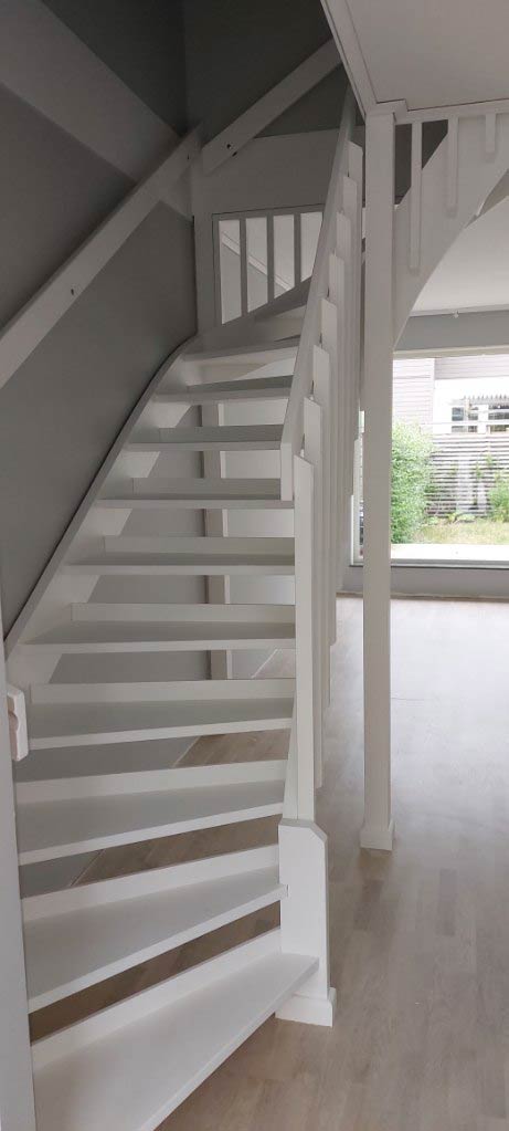 Renovering måleri måla trappa Storstockholm